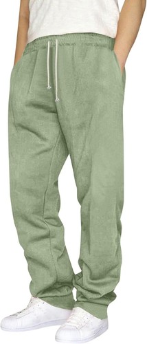 Mens Sherpa Lined Sweatpants Winter - Picture 2 of 6