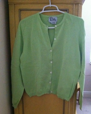 green cardigans