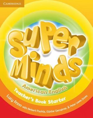 Super Minds American English Starter Teacher's Book, Frino, Lucy, Very Good cond