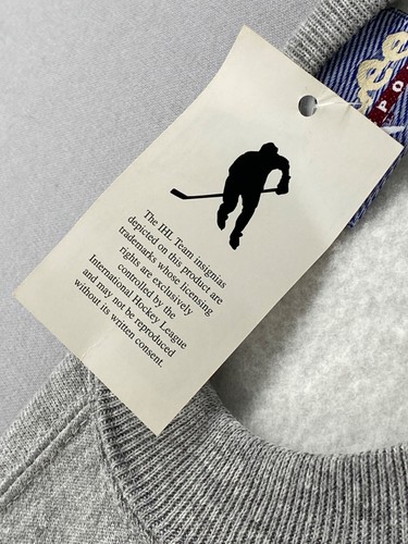 Vintage Detroit Vipers Lee Sport Sweatshirt Hockey Mens XL NOS w/ Tags Nutmeg - Picture 6 of 23