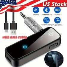 USB Wireless Bluetooth Transmitter Receiver for Car Music Audio Aux Adapter lot