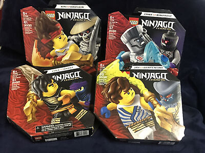 Lego Ninjago Legacy 71730 Kai vs Skulkin, Cole Vs Ghost 71733, Zane Vs