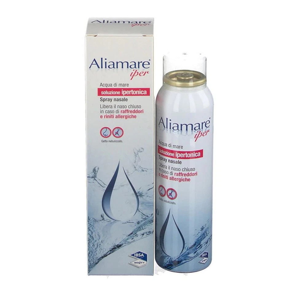 IBSA Aliamare - Iper Acqua Di Mare Ipertonica Spray Nasale, 125ml