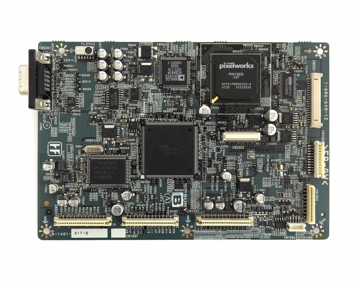 Carte IR (infrarouge) Pour Sony SDM-V72W, Référence A-1401-816-B, 1-686-648-12