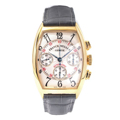 Franck Muller Curvex Chronograph 7850 CC AT3N 18K Yellow Gold