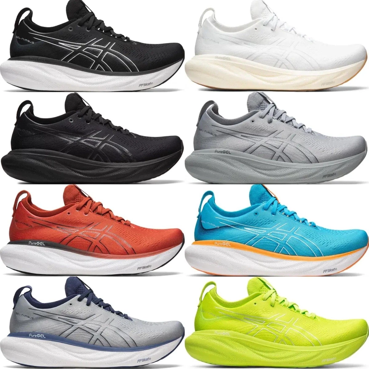 NEW Men's ASICS GEL-NIMBUS 25 Running Shoes ALL COLORS US Sizes 7-14 NEW IN  BOX