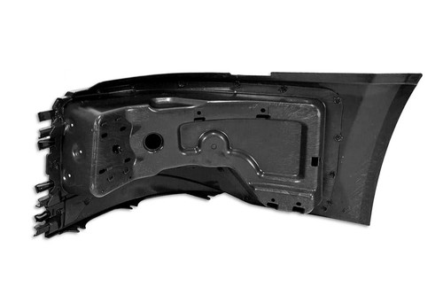 Bumper Corner Hole Chrome Trims Bracket Right Compatible with Volvo VNL 2004-15 - Bild 8 von 11