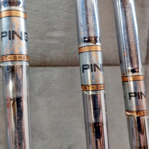 Ping Eye 2 Red Dot Iron Set 3 - PW KT-Shaft Steel PW Shaft Different - Picture 12 of 24