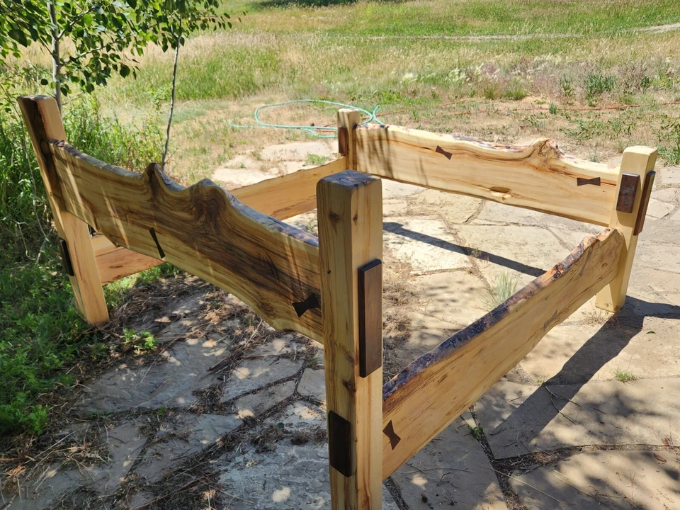 somier king size madera maciza Foto 2 de 4