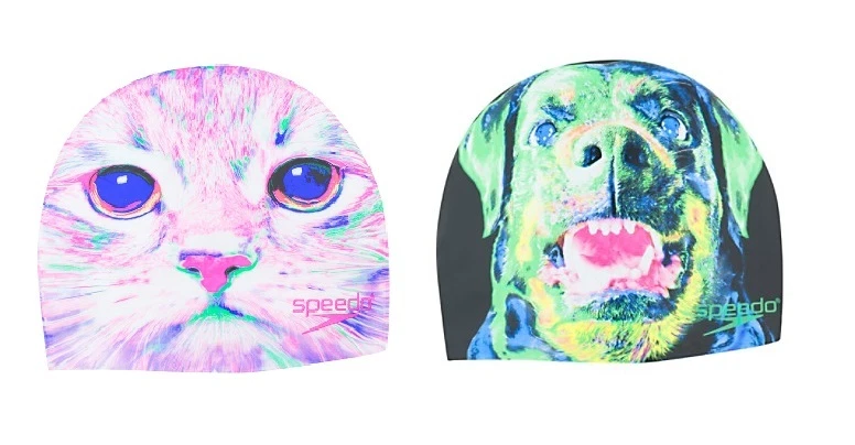 Dog swim cap cheap