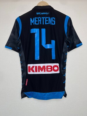 Kappa Napoli 2018/2019 away #14 MERTENS football jersey size