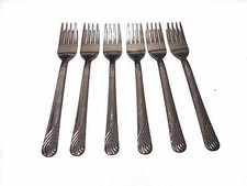 6 Pieces Dessert Forks Stylish Stainless Steel Small 15cm Cheapest Light Weight