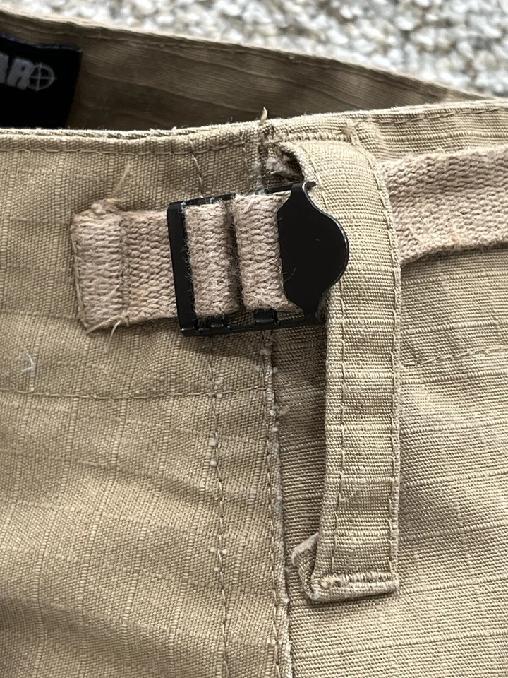 LA Police Gear Cargo Pants Mens 30x31 Khaki Battledress Uniform Rip-Stop Utility - Image 4 of 4