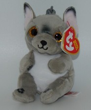 New! Ty Beanie Babies Beanie Bellies WILFRED the Dog Key Clip Size NWT's