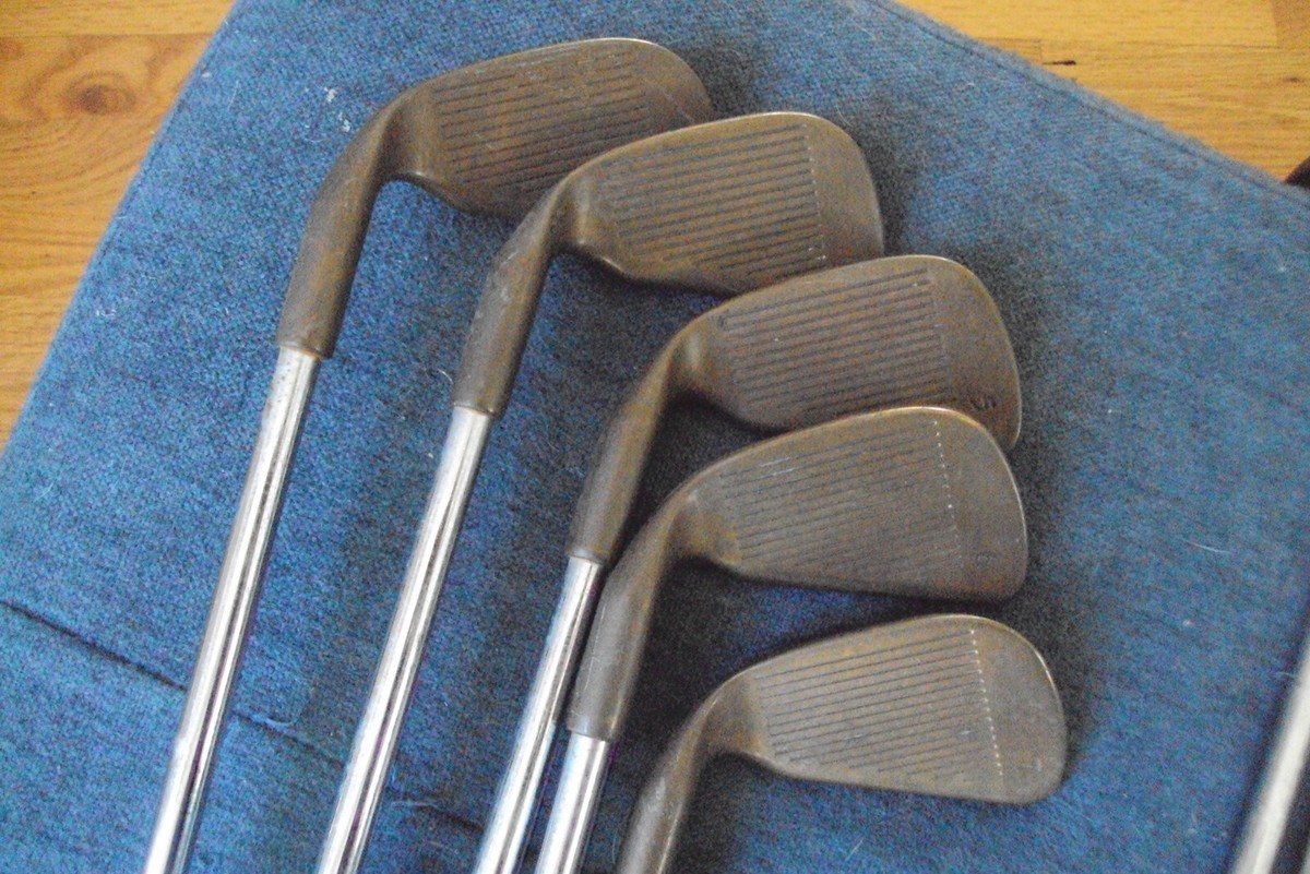 Ping Eye 2 Orange Dot Beryllium Becu Copper irons 3-PW, SW K shaft