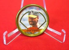 Dave Stewart 1990 TOPPS Baseball Coin #29 VG-EX