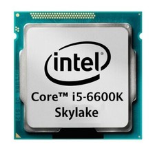 Intel Core i5-6600K (4x 3.50GHz) SR2BV Skylake CPU Sockel 1151   #90540