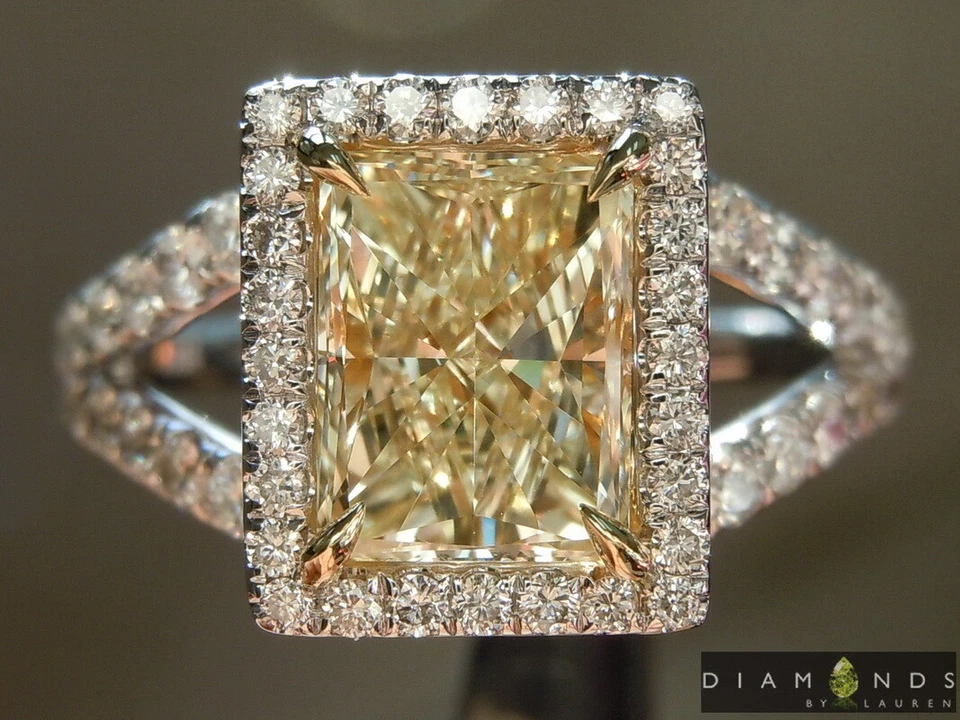 1.40ct Y-Z VS1 Princess Cut Diamond Ring R2308 Diamonds by Lauren - Image 3 of 4