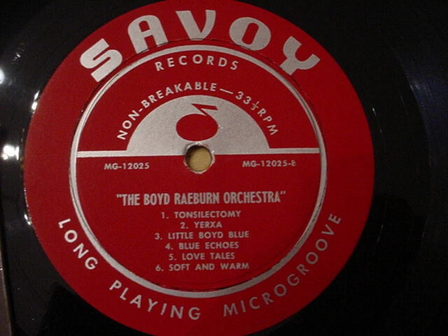 BOYD RAEBURN  man with the horns, nm- lp on SAVOY, 1955 DEEP GROOVE Foto 2 de 2