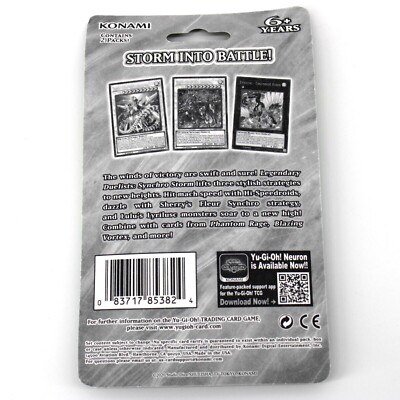 Yugioh Legendary Duelists Synchro Storm 1st Edition 2-Pack Booster