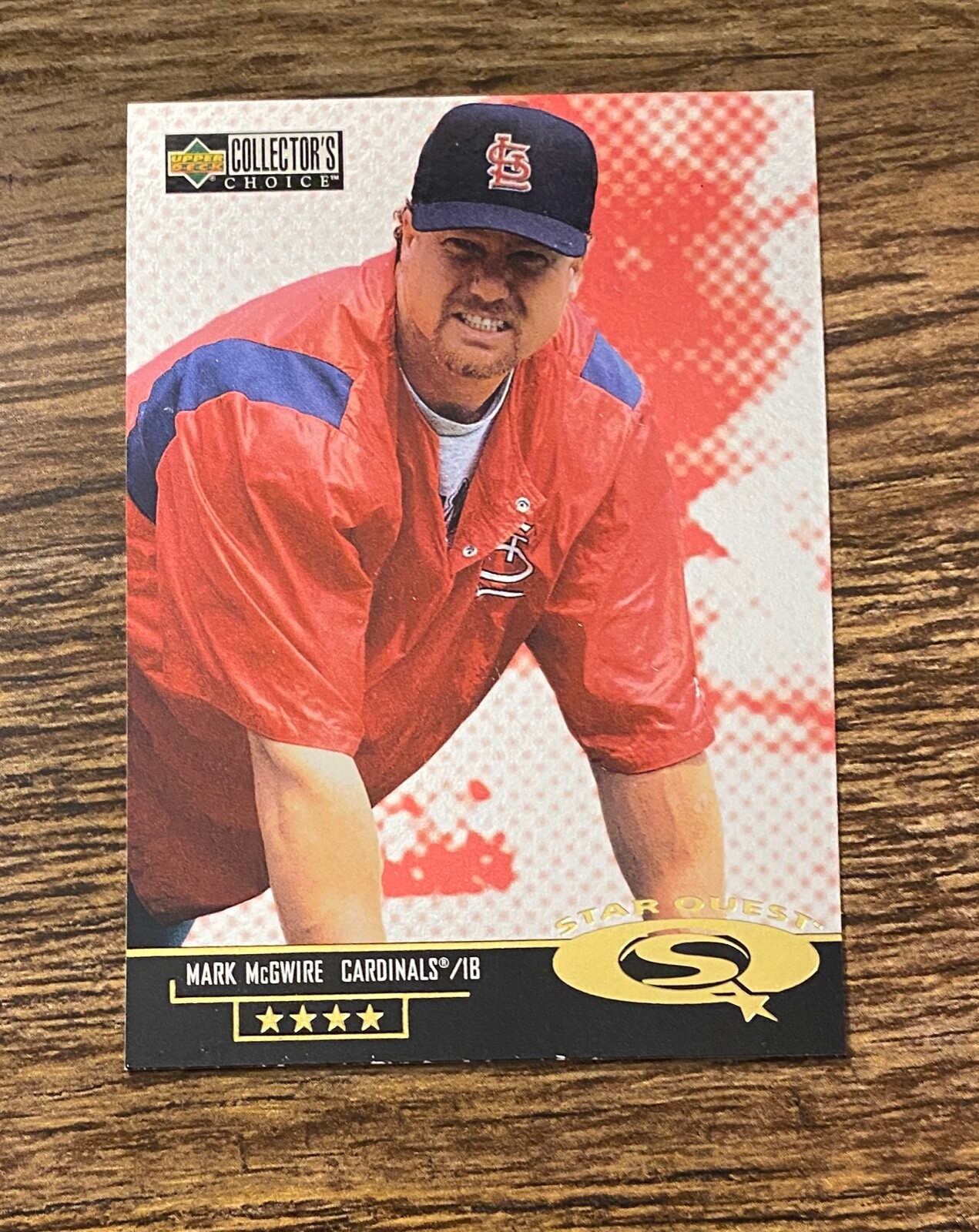 1998 Upper Deck Collector's Choice Starquest #SQ89 Mark McGwire #P1307