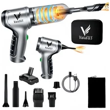 Handheld Car Vacuum Cleaner Cordless, 15KPA High Power Vacuum Cleaner & Blower