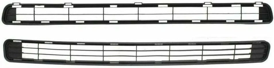 3PC Grille Set For 2006-2008 Toyota RAV4 Front Upper Center Lower Bumper Trim - Image 4 of 4