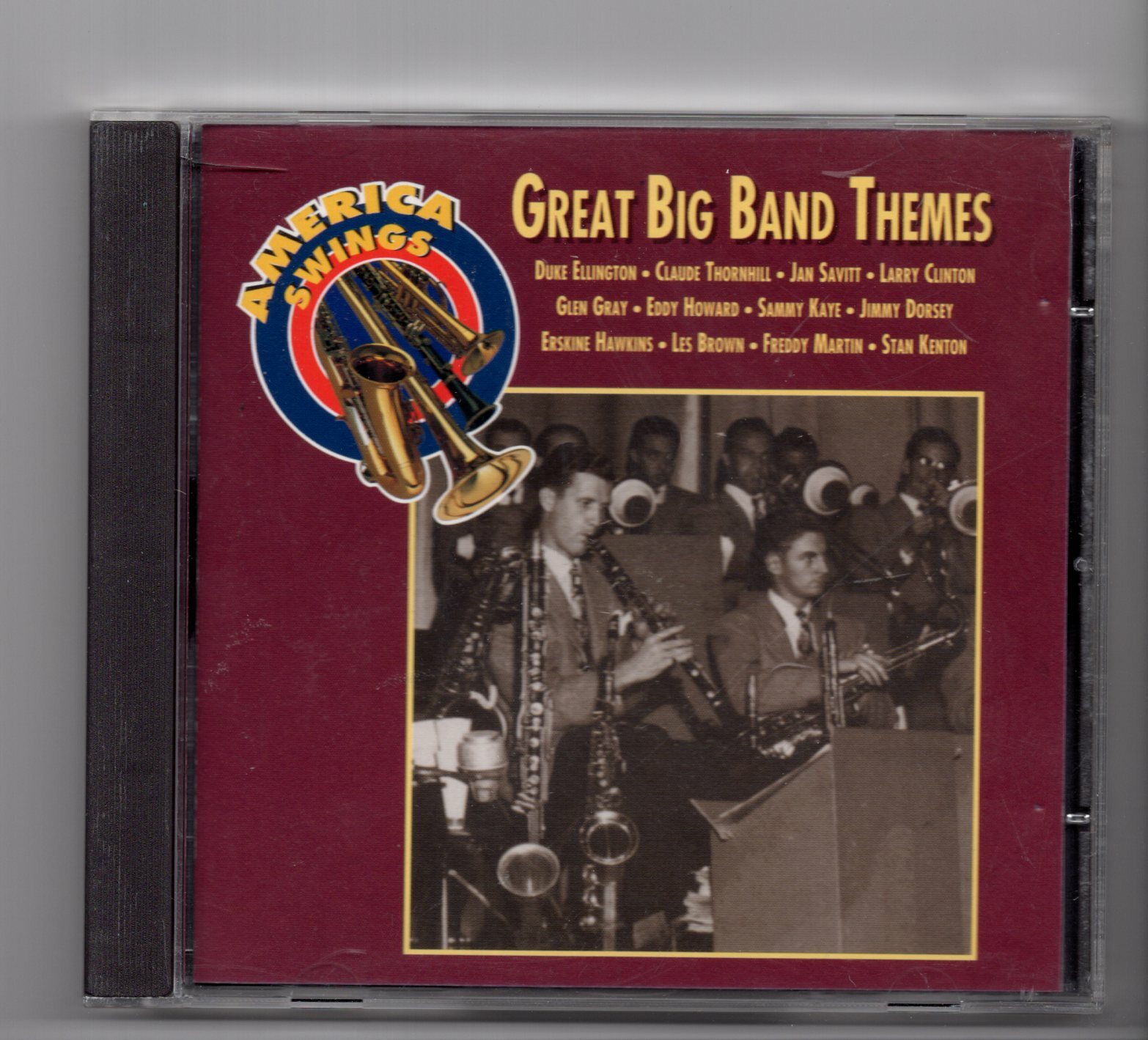 (IX828) Great Big Band Themes, 12 tracks various artists - 1994 CD