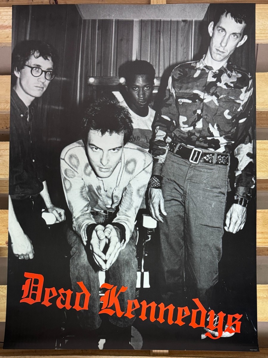 Dead Kennedys Poster group photo vintage UK (deadstock) 24