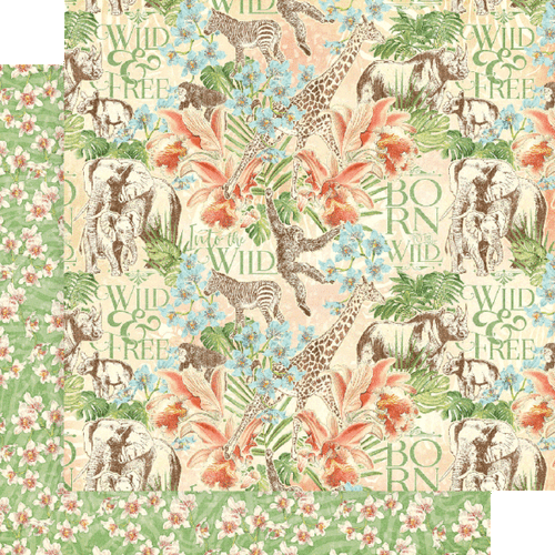 Grafik 45 WILD & FREE 8x8 Papierblock - Bild 5 von 9