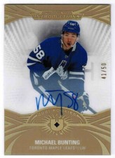 21/22 2021 ULTIMATE COLLECTION MICHAEL BUNTING UI-86 INTRODUCTIONS AUTO GOLD /50