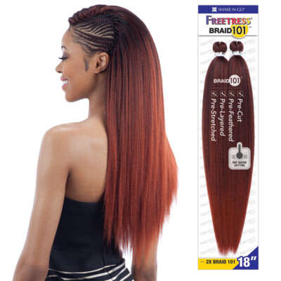 FREETRESS SYNTHETIC HAIR MEGA JUMBO BLOW OUT TEXTURE 2X BRAID 101 18