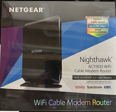 2x Ubiquiti UniFi 6 Long-Range (U6-LR) ,1x Nighthawk AC1900 Wi-Fi Router- Sealed