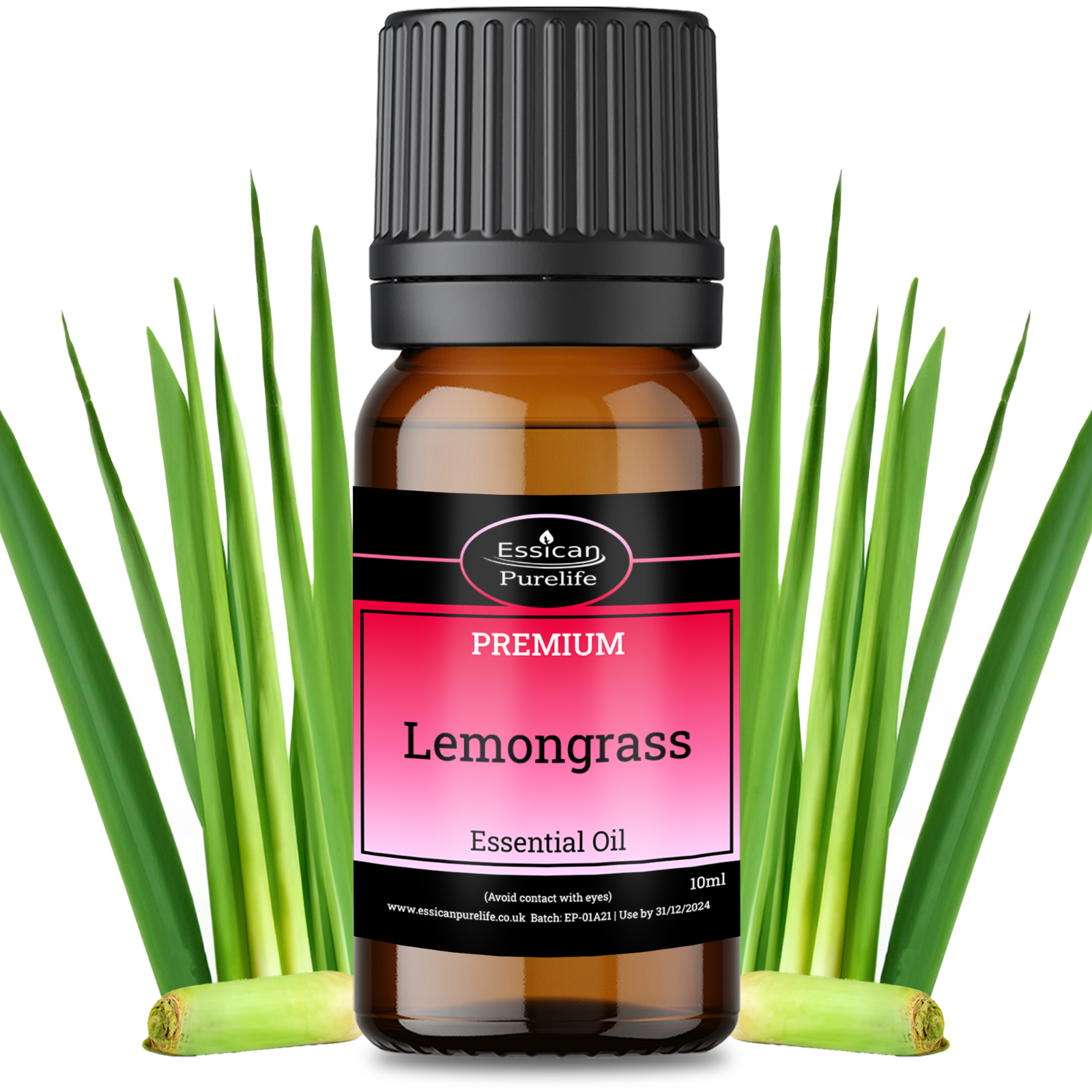 Lemongrass essential oil Certified 100% Pure & Natural 10ml