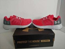 New Girl's Under Armour GPS Micro G Fuel Running Shoes 1286442-692 Size 13.5K