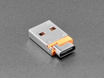 [ Adafruit ADA-5461 ] USB A Plug to USB C Jack Microadapter