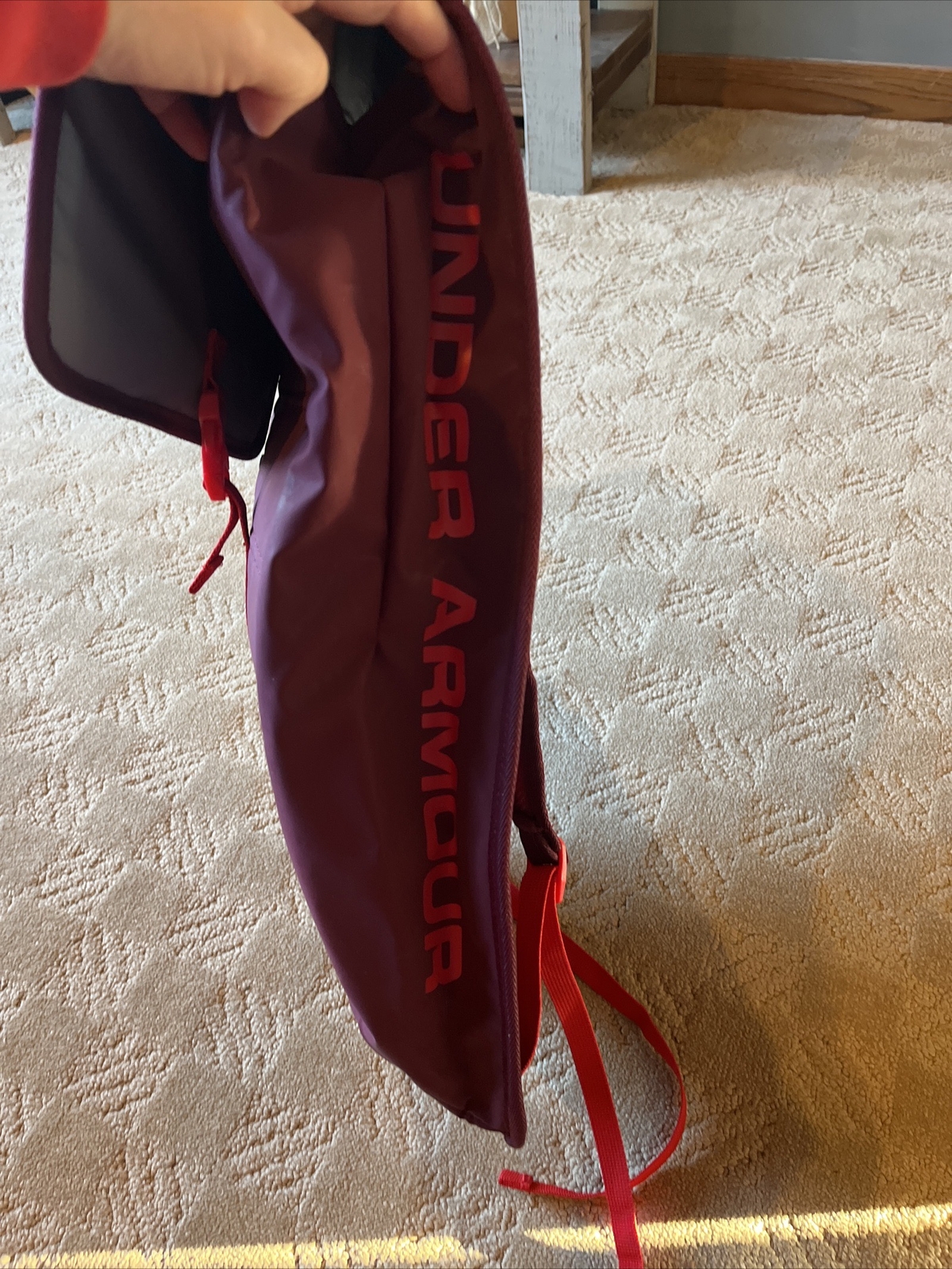 NEW! Under Armour Maroon Water Resistant Tech Pack Backpack UA Storm1