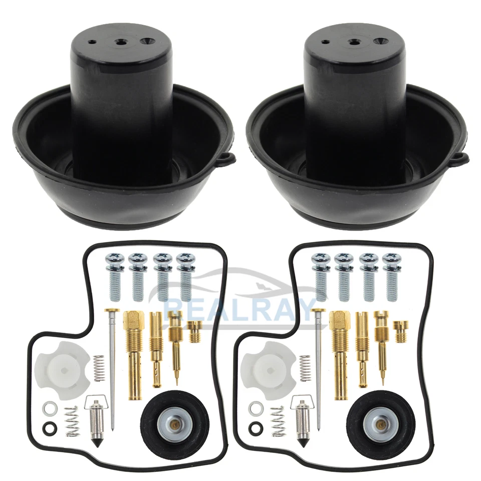 Kit de reconstrucción de reparación de carburador para Honda Steed Shadow VLX 400 1994-2003 + émbolo Foto 3 de 4