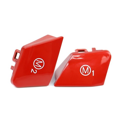 Steering Wheel M1 M2 Mode Switch Button Cover For BMW 1 2 3 4 5 6 Series X5 Red - Bild 3 von 11