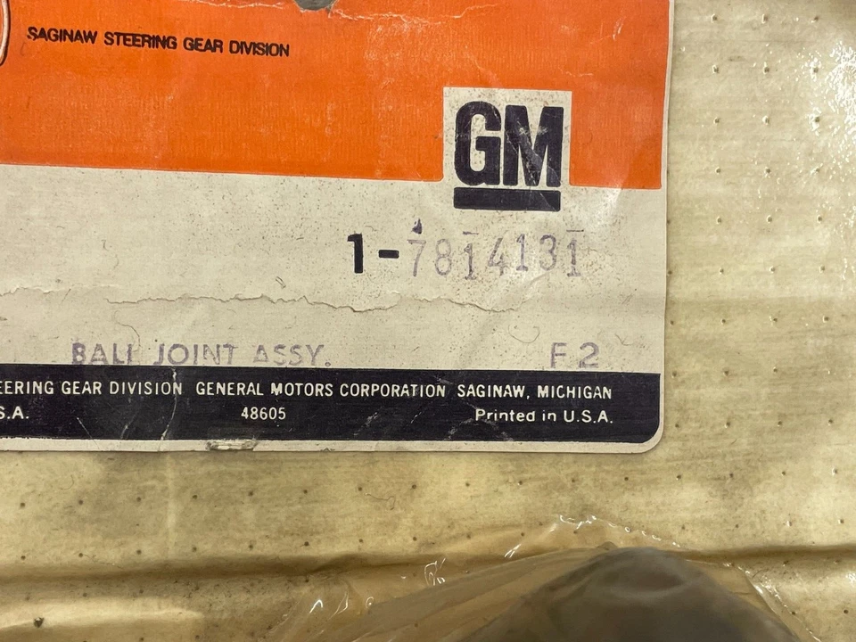 NOS 71 - 76 BUICK CADILLAC CHEVROLET OLDSMOBILE PONTIAC LOWER BALL JOINT IMPALA - Image 2 of 2