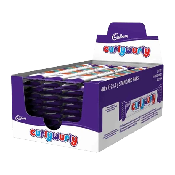 Cadbury Curly Wurly, 48 x 21,5 g