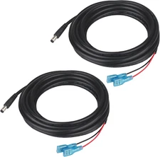 79-Inch Trail Camera Power Cord (2 Pack,5.5X2.1Mm DC External Power Cable,Co