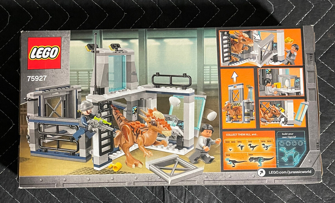 Jurassic World LEGO Set 75927! Stygimoloch Breakout! NIB! Take a