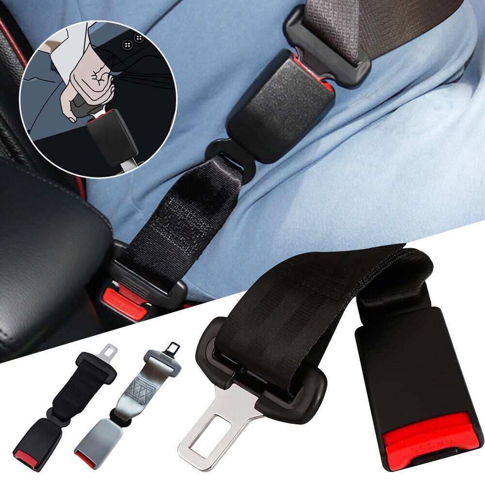 Universal Car Seat Belt Buckle Socket Plug Connector Strap Extension