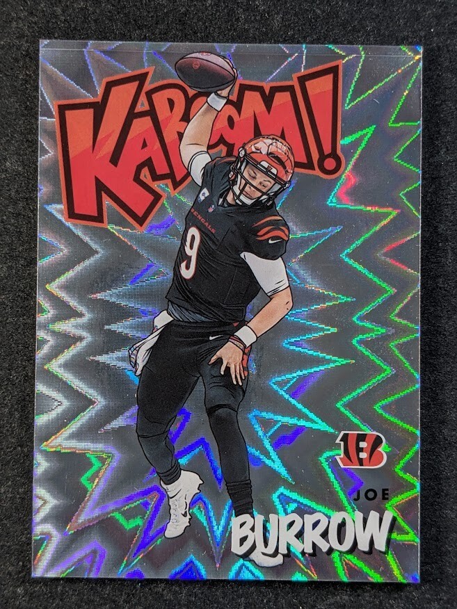 2021 Panini Absolute JOE BURROW Kaboom! SSP Insert Cincinnati Bengals #K33