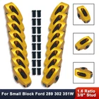 For Ford SBF 289 302 351W Aluminum Roller Rocker Arms Set 1.6 Ratio 3/8" Stud