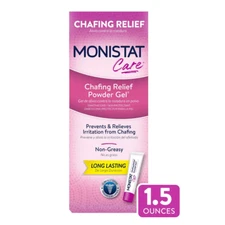 Monistat Care Chafing Relief Powder Gel Prevents & Relieves Non-Greasy 1.5 Ounce