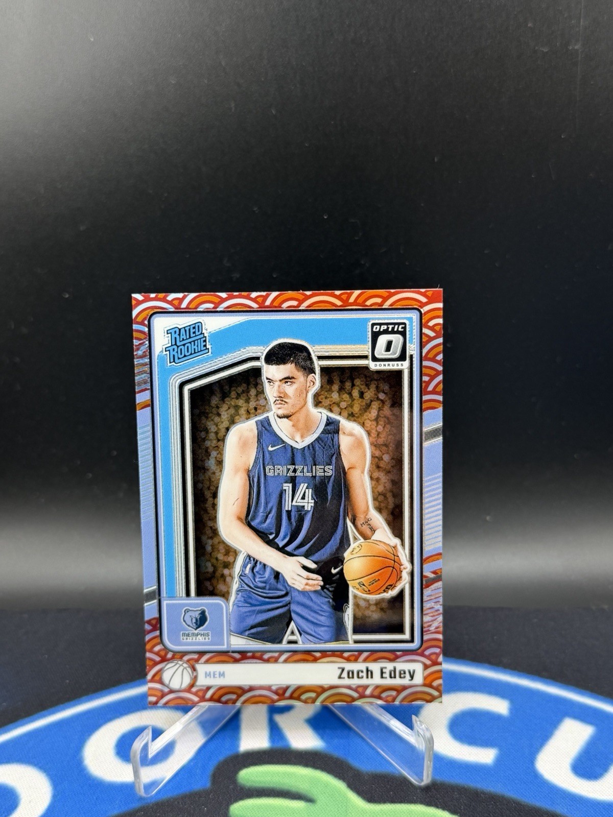 Zach Edey Rated Rookie RC 2024-25 Donruss Optic Photon Prizm SSP #288