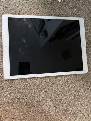iPad Pro 12.9 1st Generation 256GB, Silver with Logitech Keyboard - Mint