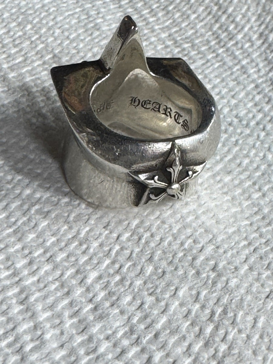 Chrome Hearts Sterling Silver 925 Star Band Ring Men's | eBay
